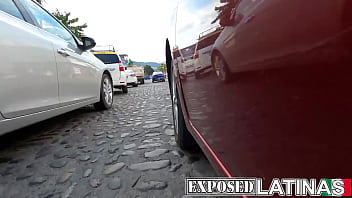 Preview 4 of Art Imitating - ExposedLatinas - Slutty latina teen gets fucked in the car - Alaska Rod