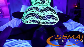 Preview 2 of Leck Diamond - Face Sitting Big Booty Ebony Breyana The Body N Semaj