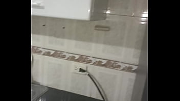 Preview 1 of Lena Paul Public Pick Up - Mi esposa me cocina salchichas y hallacas porque tengo mucha hambre y mientras vez como esta desnuda le encanta cocinar as&iacute_ t&uacute_ esposa es as&iacute_,  cocina desnuda??
