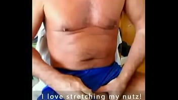 Preview 1 of Megan Vaughn Hd - Pervy PapiFachero loves stretching and pounding his balls! No balls were harmed in this video,  this is NOT CBT,  I love th ...