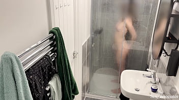 Preview 4 of Sunnyleone Brown Sifa - OMG! I didn&#039_t know arab girls do that. I caught a Muslim arab girl in hijab masturbating in the shower.