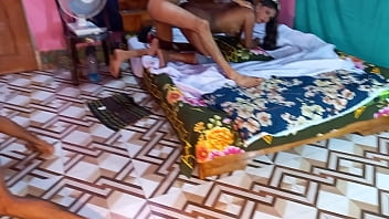 Preview 2 of Nxnvideo Com - Black and white Bisexual Threesome fucks  present Bengali Sex xxx porn    ..... Hanif and Popy khatun and Mst sumona and Manik Mia