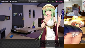 Preview 4 of Bokep Selingkuh Mertua Korea - Creampieing A Big Titty Ebony Woman and Having Hot Alien and Fairy Sex - Ep. 9 (Huniepop) [Uncensored]