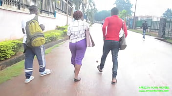 Preview 1 of Damien Stone Kimberlee - morning fuck trio in Yaound&eacute_ Cameroon,  the pretty girl and the two boys caught in a fucking orgy during the end of the year celebrations,  to see live on Xvideos red.  Black hunks with big dick