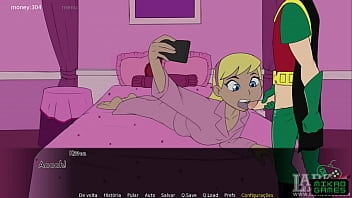 Preview 3 of Backstage Peek 18yo - Teen Titans ep 19 Boquete da Novinha Kitten e primeiro Anal de Starfire
