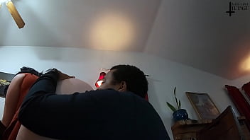 Preview 2 of Kat Vast - Watching Unaware Giantess Flirting with Jane Judge and RickyxxxRails