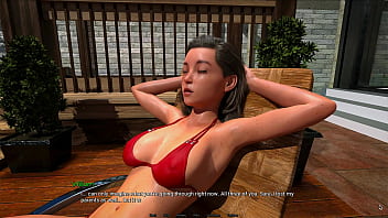 Preview 2 of Srilankan Campus Sex - Radiant - Brunette with huge boobs hangs around in bikini (end of Chapter 1) - Part 4