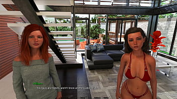 Preview 4 of Srilankan Campus Sex - Radiant - Brunette with huge boobs hangs around in bikini (end of Chapter 1) - Part 4
