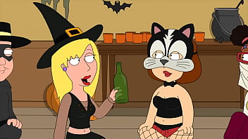 Preview 1 of Brother Rape Tiny Sister - Meg Griffin gets fucked in the closet