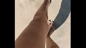 Preview 3 of Romi Rain Girl Sex Laba - Now you know my wet secret ??#pee #beach #piss #public #wetpanties #pissing #legs #MyDirtyFetish