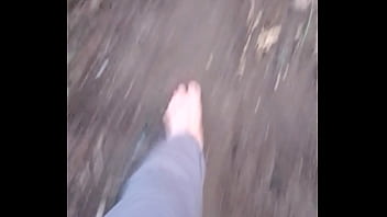 Preview 3 of Porn Odisa Xxv - Barefoot outdoor