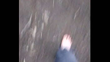Preview 4 of Porn Odisa Xxv - Barefoot outdoor