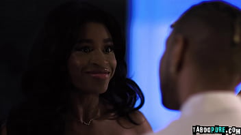 Preview 3 of Mimi 3x Video Mp4 - Interracial lovers Nicole Kitt and Donny Sins fucked at the sofa. Couples Nicole and Donny are having misunderstanding but Nicole never stop and seduced Donny,  Nicole blow Donny&#039_s cock down to her throat.