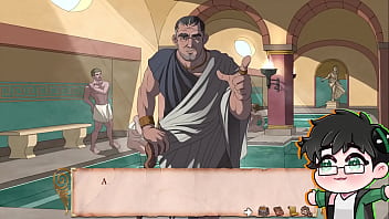 Preview 3 of Condom Sxxx Bf - Roman Gladiator Hunks Fight For Freedom,  and some sex | 12 Days of yaoi S2 E12