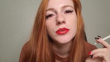 Preview 2 of So Big Anus - redhead smoking