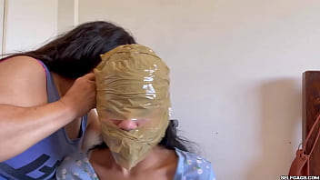Preview 4 of Sonakshi Sinha Ka Sex - 18 Year Old Cutie Bound And Gagged By Kinky Granny