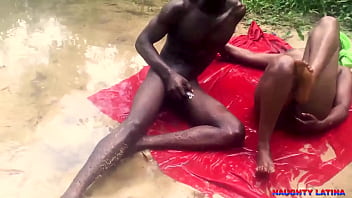 Preview 4 of Local Pakistan Force Xxx - HAPPY NEW YEAR MY FANS = HARDCORE STREAM SEX IN THE VILLAGE WITH MY BOYFRIEND