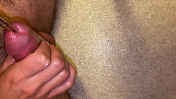 Preview 3 of Tall Womeb - Cbt extreme urethra penis insertion cum