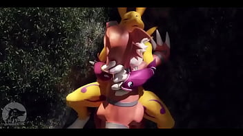 Preview 3 of Xxxx Bf 18 - Guilmon recebe buceta de renamon