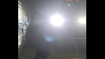 Preview 1 of Kannada Mom Son Sister - Steamy piss in the headlights