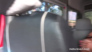 Preview 2 of Risa Chicara - Big Saggy Tits bouncing on a Hitchhiker