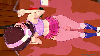 Preview 3 of Brother Cs Sister - D.va at the study room learning something new
