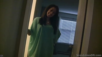 Preview 1 of Anal On Teacher - Hotty Babe Blowjob a dick hard closeup in stairs