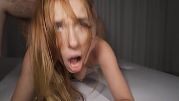 Preview 1 of Pov Hoy - SHE DIDN&#039_T EXPECT THIS - Redhead College Babe DESTROYED By Big Cock Muscular Bull - HOLLY MOLLY