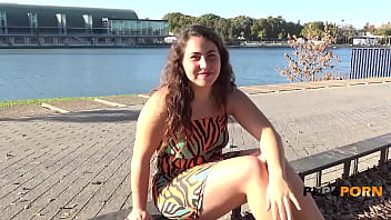 Preview 1 of Sofia Leone Cutie - Cute-looking babe reveals herself as a queen of sex at this THREESOME!
