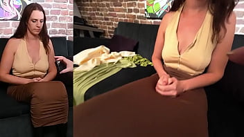 Preview 3 of Indian Spy Piss - Alisha is trying on a simple zip halter and I take a peek inside