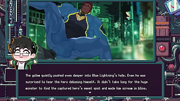 Preview 3 of Bangladeshi Singer Konal Xxx - Superhero becomes Cumdump | Blue Lightning | 12 Days Of Yaoi