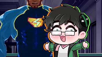 Preview 1 of Bangladeshi Singer Konal Xxx - Superhero becomes Cumdump | Blue Lightning | 12 Days Of Yaoi