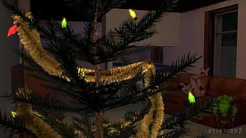 Preview 1 of Sax Dasiwi - Piper Wright&#039_s Christmas Facehugger Fun