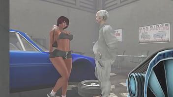 Preview 1 of Teacher Student Condom - the mechanic and the young girl