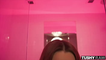 Preview 2 of 6teen Sex - TUSHYRAW Cutie goes ass to mouth &amp_ gets her ass fucked hard
