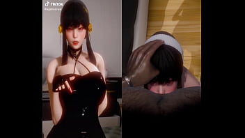 Preview 2 of Preston Parker Ass Parade - [R18 Tiktok] SPY&times_FAMILY Secret Account YorForger Tiktok dance