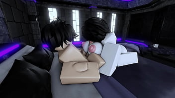 Preview 1 of Mama Hot Anak - Fucking my shy friend until I cum on her face on Roblox
