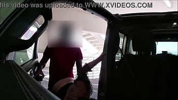 Preview 2 of Gay Xxnn - Fuckin Tight Asian Pussy Doggystyle in Broad Day in The Stratosphere Parking Lot in Vegas