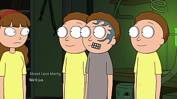 Preview 2 of Babe Kaime - rick and morty a way back home gang bang