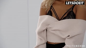 Preview 1 of Real Ref Xxx Video Hd - Petite Ebony Romy Indy Banged By BWC In Hot Interracial Fuck - WHITEBOXXX