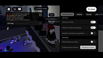 Preview 2 of Videos Robados De Famosas - Dos esquizofr&eacute_nicos juegan al roblox (termina hot )
