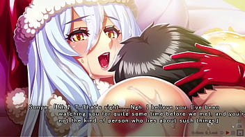 Preview 3 of Portugal Xxx Fok Movi - Big Tit Girl gets fucked on Christmas - Yarinaoshi no Christmas