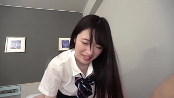 Preview 3 of Uc Browser Xxxuc - めい(18)/ハメ潮まき散らす超敏感おマ●コJ二限目】制服着用したままオイルPlay！ヌル透けボディに激ピス絶頂アクメ&rarr_顔射フィニッシュ！