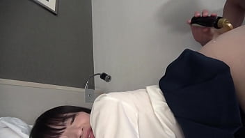 Preview 4 of Uc Browser Xxxuc - めい(18)/ハメ潮まき散らす超敏感おマ●コJ二限目】制服着用したままオイルPlay！ヌル透けボディに激ピス絶頂アクメ&rarr_顔射フィニッシュ！