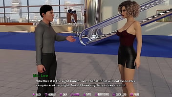 Preview 1 of Abusive Rough Hard Bbc Gangbang - College Kings 2 #01 - Ape Route - Getting Off The Plane With Busty Red Head With Glasses