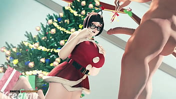 Preview 1 of Hardcore Bree Oslen - HMV - Sleigh Bells (Christmas)