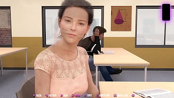 Preview 3 of Madison Marie - College Kings 2 #03 - Ape Route - Busty Nerd Wants My Big White Cock