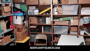 Preview 1 of Beache Voeur - BodyCavitySearch - 18yo Teen To Fuck Instead Of Bail- April Reid