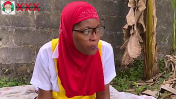 Preview 1 of Xnxx Mom And Bad Boy - New year fuck between African Santa and  stepdaughter of his close friend in the bush
