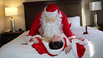 Preview 4 of Xxx Ngerer - Santa fucked me doggy style then pulled out and gave me a facial&hellip_.my husband is pissed!